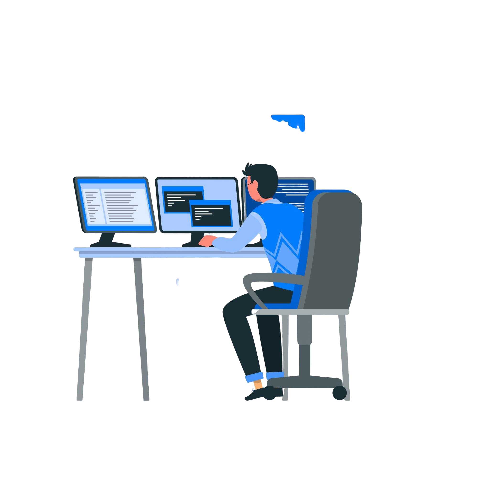 SMS Messaging Illustration
